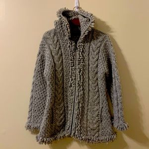 Unique, Wool Full-Zip Sweater